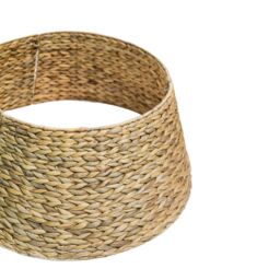Ivyline Water Hyacinth Foldable Round Tree Skirt H26cm W72cm in Natural - thumbnail 3