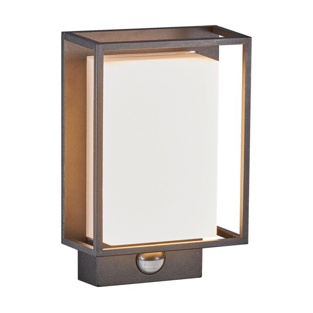 Nordlux Modern Outdoor Wall Light Black Aluminium Intergrated LED Weatherproof - Mains Powered, IP44 - image 1