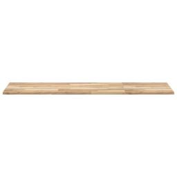 Berkfield Home Table Top Rectangular 140x50x2 cm Solid Wood Acacia in Brown - Size: 140 x 50 x 2 cm - thumbnail 5