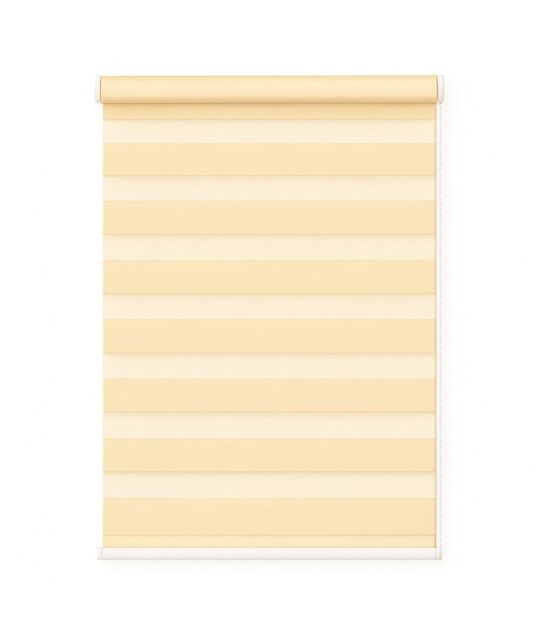 New Edge Blinds Natural Day & Night Zebra Roller Blind (165cm drop) - 170cm - Size: 70 cm - image 1