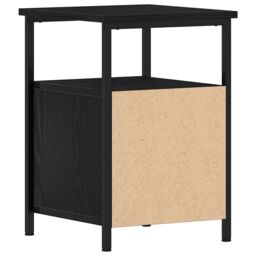 Berkfield Home Bedside Cabinets 2 pcs Black Oak 34x35.5x50 cm Engineered Wood - thumbnail 9