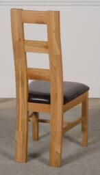 Thats Furniture Oregon Round Oak Dining Table & 4 Yale Chairs in Brown - thumbnail 7