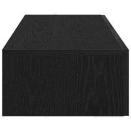 Berkfield Home Wall Shelf with Drawers Black 60x26.5x15 cm Engineered Wood - thumbnail 5