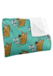 Warner Brothers Scooby Doo Officially Licensed Silky Touch Super Soft Throw Blanket 152 x 127 cm in White - thumbnail 3