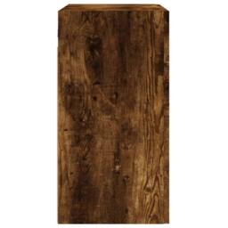 Berkfield Home Wall Cabinet Smoked Oak 60x31x60 cm Engineered Wood in Brown - Size: 60 x 31 x 60 cm - thumbnail 7