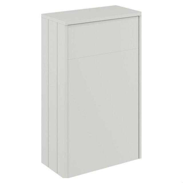 Balterley Bathroom WC Unit with Gloss White Finish, 818 x 502 x 260mm - image 1