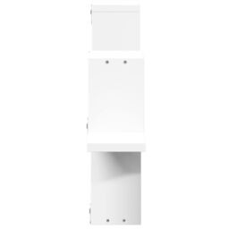 Berkfield Home Wall Shelf White 104.5x10x43 cm Engineered Wood - thumbnail 6