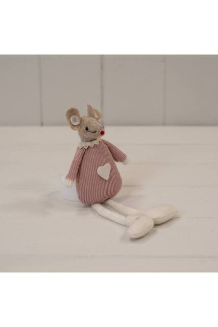 KDMD Pink Fabric Hanging Mouse - image 1