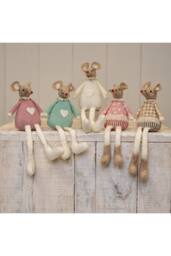 KDMD Pink Fabric Hanging Mouse - thumbnail 3
