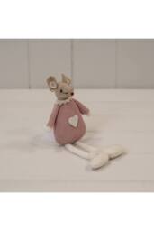 KDMD Pink Fabric Hanging Mouse - thumbnail 1