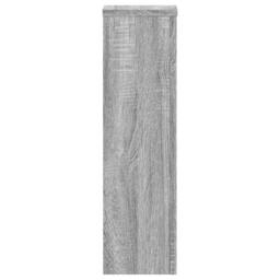 Berkfield Home Plant Stand 2pcs Grey Sonoma 17x17x60 cm Engineered Wood - Size: 17 x 17 x 60 cm - thumbnail 5