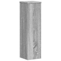 Berkfield Home Plant Stand 2pcs Grey Sonoma 17x17x60 cm Engineered Wood - Size: 17 x 17 x 60 cm - thumbnail 7