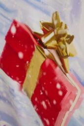 Fusion 'Santa & Snowy' Christmas Print Duvet Cover Set - Size: Double - thumbnail 3