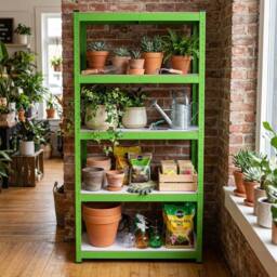 Monstershop 2 x Greenhouse Water-Resistant Racking in Green - thumbnail 4