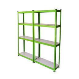 Monstershop 2 x Greenhouse Water-Resistant Racking in Green