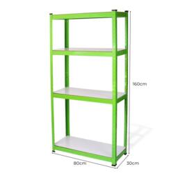 Monstershop 2 x Greenhouse Water-Resistant Racking in Green - thumbnail 5