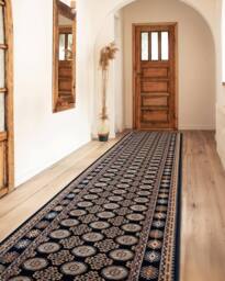 RugsX Wool Nain Runner in Blue - Size: 100 cm x 300 cm - thumbnail 3