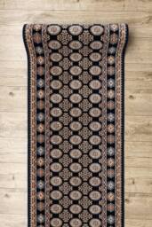 RugsX Wool Nain Runner in Blue - Size: 100 cm x 300 cm - thumbnail 4