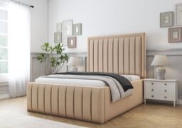 Comfort Beds Emperor Bed Frame in Stone - Size: Super King - thumbnail 1