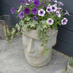 Garden Greatness Lunaria Easter Island Planter Pot - Size: 1 Pack - thumbnail 2