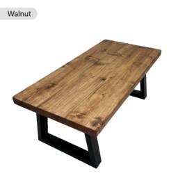 TRL Handmade Furniture Elegant Beech Outdoor Table - Walnut in Brown - thumbnail 6