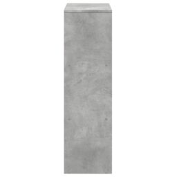 Berkfield Home Room Divider Bookcase¬†3-Tier¬†Concrete Grey 99x29x99 cm Engineered Wood - Size: 99 x 29 x 99 cm - thumbnail 6