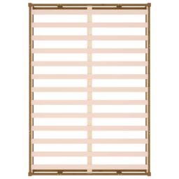 Berkfield Home Bed Frame Honey Brown 150x200 cm King Size Solid Wood - thumbnail 6