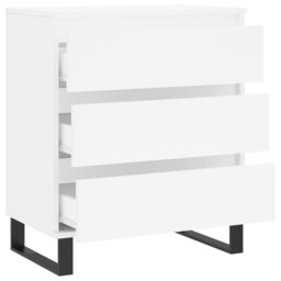 Berkfield Home Sideboard White 60x35x70 cm Engineered Wood - Size: 60 x 35 x 70 cm - thumbnail 6