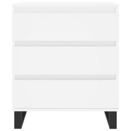 Berkfield Home Sideboard White 60x35x70 cm Engineered Wood - Size: 60 x 35 x 70 cm - thumbnail 5