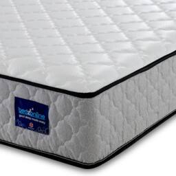 Bedzonline 7-Zone Hybrid Memory Foam & Spring Mattress - 4FT Small Double in Grey - thumbnail 1