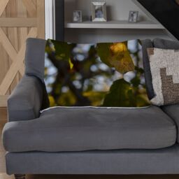 Benjamin Tate Design leaves & branches Designer Blanket in Natural - Size: 120 cm x 150 cm - thumbnail 2