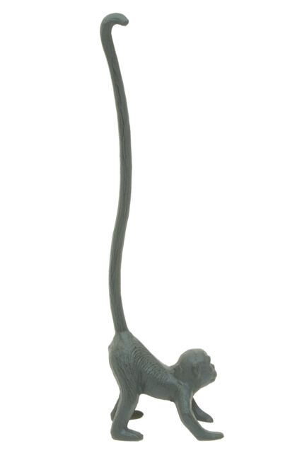 Orsina Fauna Monkey Toilet Roll Holder in Grey - image 1