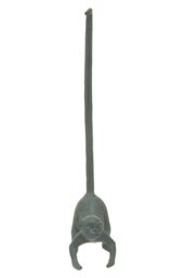 Orsina Fauna Monkey Toilet Roll Holder in Grey - thumbnail 2
