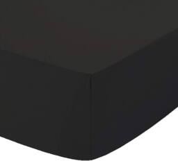 "Homes-Linen 180 Thread Count 16""/40cm Extra Deep Non Iron Fitted Sheet in Black - Size: Single" - thumbnail 2