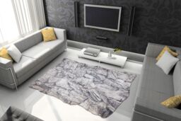 RugsX Tine Rug in Yellow - Size: 195 cm x 290 cm - thumbnail 3