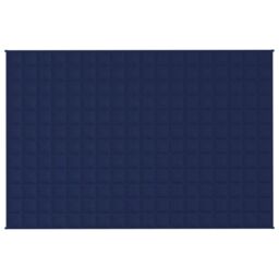 Berkfield Home Weighted Blanket Blue 122x183 cm 5 kg Fabric - thumbnail 3