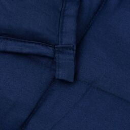 Berkfield Home Weighted Blanket Blue 122x183 cm 5 kg Fabric - thumbnail 5