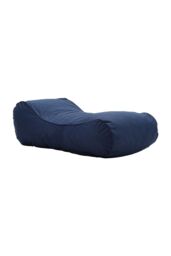 Living and Home Dense Filling Comfy Lounger for Living Room in Navy - Size: Large - thumbnail 3