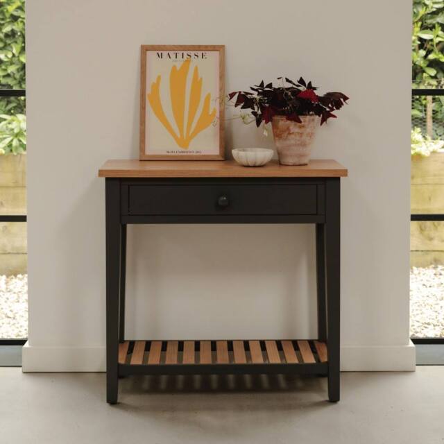 Statement Furniture Ludlow Console Table - Small in Dark Grey - image 1