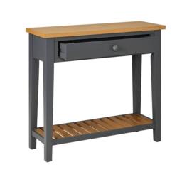 Statement Furniture Ludlow Console Table - Small in Dark Grey - thumbnail 4