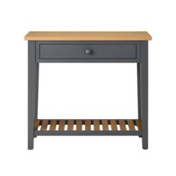 Statement Furniture Ludlow Console Table - Small in Dark Grey - thumbnail 8