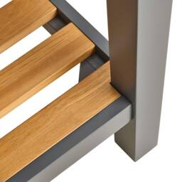 Statement Furniture Ludlow Console Table - Small in Dark Grey - thumbnail 6