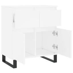 Berkfield Home Sideboard White 60x35x70 cm Engineered Wood - Size: 60 x 35 x 70 cm - thumbnail 6