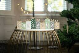 Marco Paul Wooden Christmas Sign Decoration - thumbnail 3