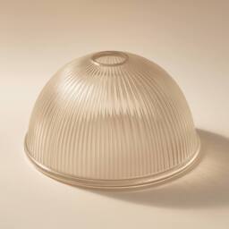 CGC Lighting CGC TESS Clear Glass Ribbed Dome Lampshade - thumbnail 4