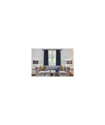 New Edge Blinds 28mm Nikola Ball End Metal Curtain Pole Set - Black - Size: 300 cm - thumbnail 2