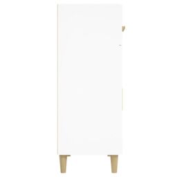 Berkfield Home Sideboard White 69.5x34x89 cm Engineered Wood - thumbnail 5