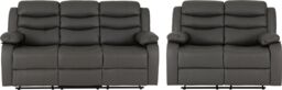 Seconique Roma 3+2 Suite in Dark Grey - thumbnail 7