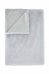 Catherine Lansfield 'Cosy Glamour Fur' Blanket Throw in Silver - Size: 130 cm x 170 cm - thumbnail 6