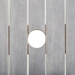 Berkfield Home Garden Table Grey 200x100x75 cm Solid Wood Acacia - Size: 200 x 100 x 75 cm - thumbnail 6